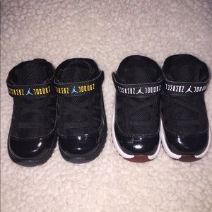 Toddler Retro Jordan Bundle Bred 11s and Gamma 11s